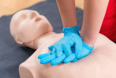 First Aid Training - Cardiopulmonary resuscitation